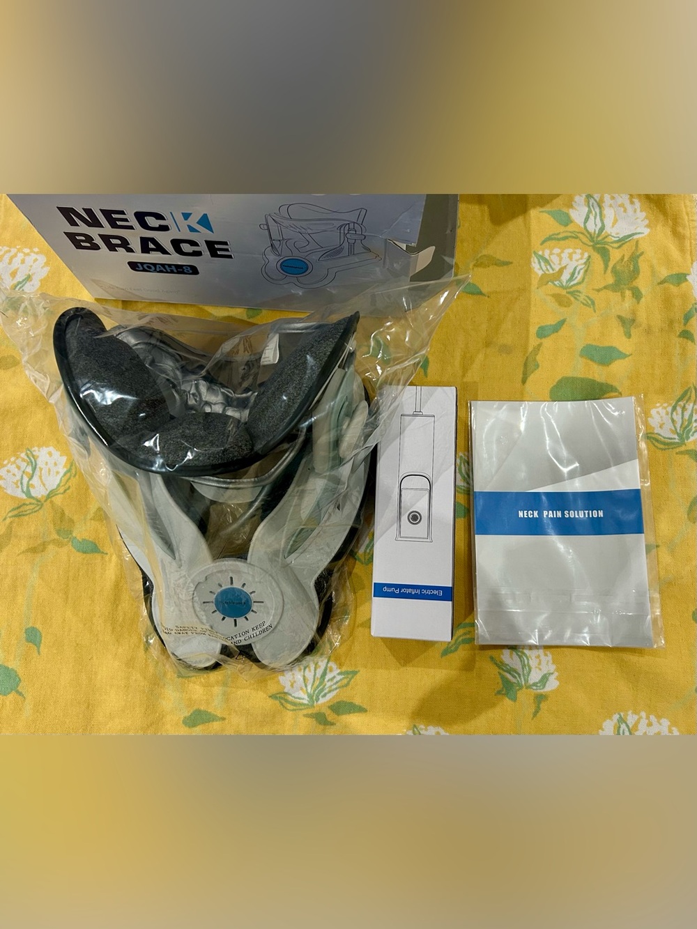 Twinklepoch JQAH-8 Cervical Neck Brace Traction Device New in Box